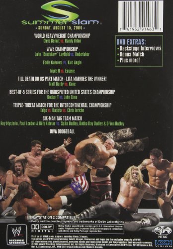 WWE - Summerslam - Toronto (August 15, 2004) - DVD (Used)