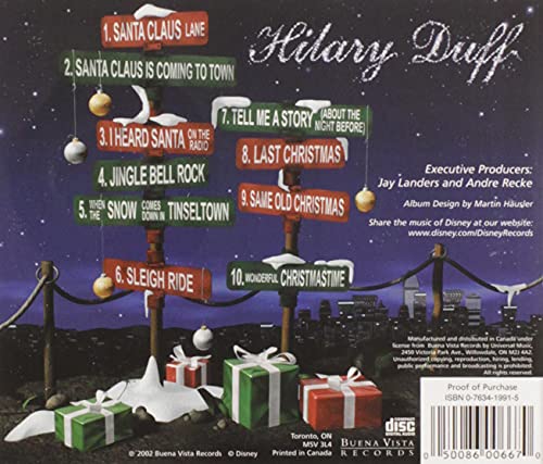 Hilary Duff / Santa Claus Lane - CD (Used)