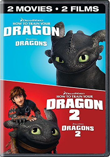 How To Train Your Dragon 1+2 Double Feature Icon - DVD (Used)