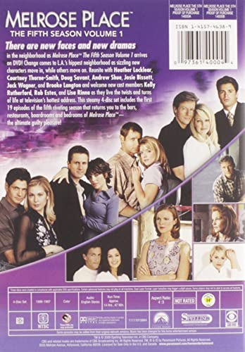 Melrose Place: The Fifth Season, Volume 1