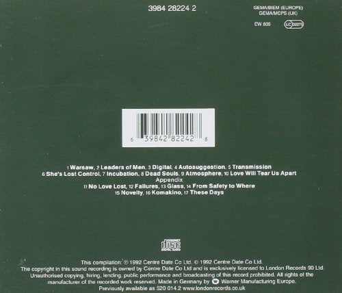 Joy Division / Substance - CD (Used)