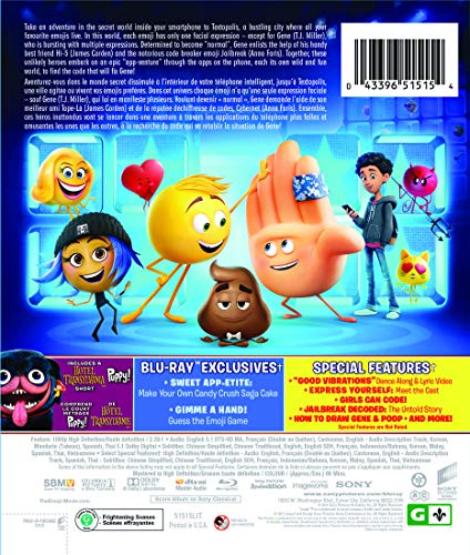 The Emoji Movie - Blu-Ray
