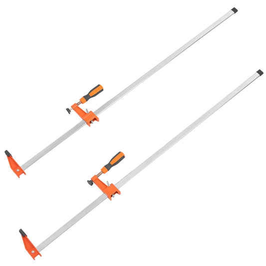 VEVOR Bar Clamps for Woodworking, 2-Pack 36" Clamp, Quick-Change F Clamp with 600 lbs Load Limit, 2.5" Throat Depth, Cast Iron and Carbon Steel, Wood Clamps for Woodworking Metal Working 🍁 All In One Marketplace Canada