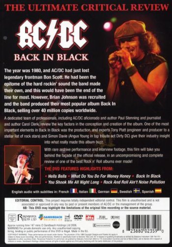 Back in Black: World's Gre [Import]
