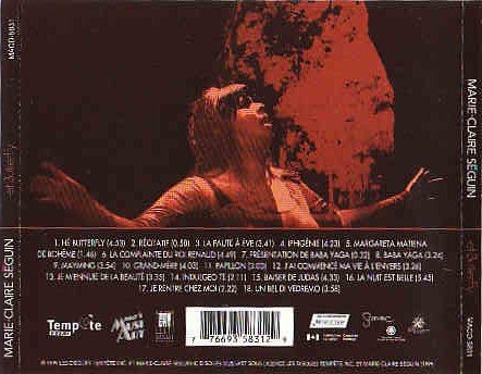 Marie-Claire Seguin / Et...Butterfly - CD (Used)