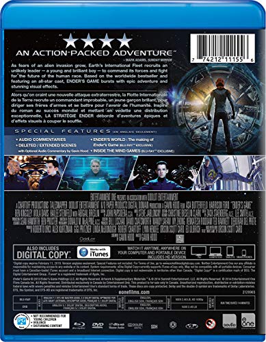 Ender's Game - Blu-Ray/DVD (Used)