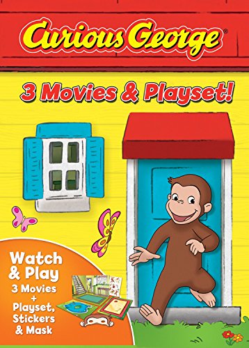Curious George: 3 Movies & Playset - DVD