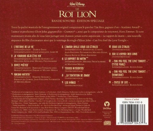 Lion King 2003 (Francais)