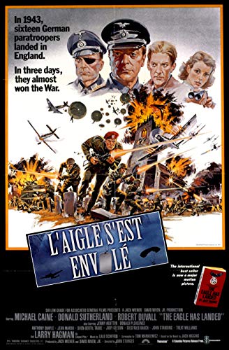 L'aigle s'est envolé (Only French Version With No English Options) 1976 (Full Screen) Cover French