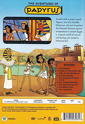 Papyrus - The Mummy Plus 8 More Adventures - DVD (Used)
