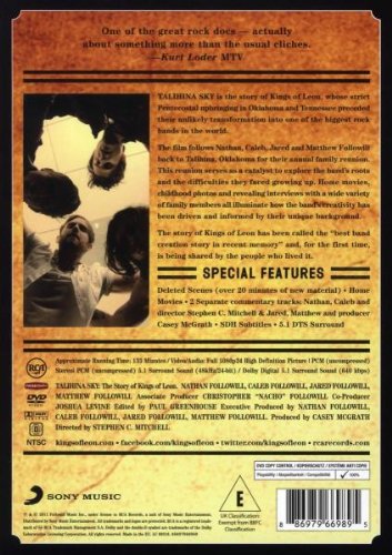 Talihina Sky: The Story of Kings of Leon - DVD (Used)