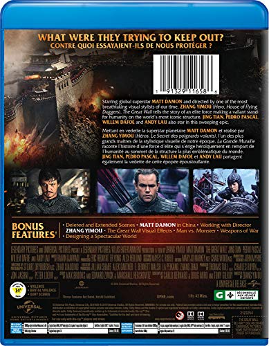 The Great Wall [Blu-ray]