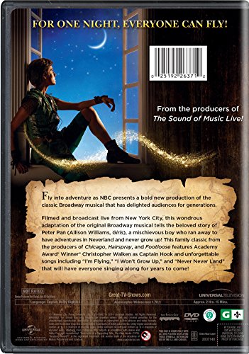 Peter Pan Live - DVD (Used)