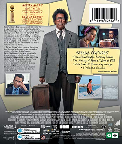 Roman J. Israel, Esq. - Blu-Ray (Used)