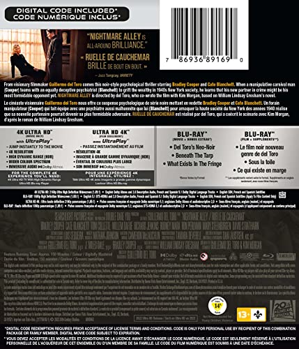 Nightmare Alley - 4K/Blu-Ray