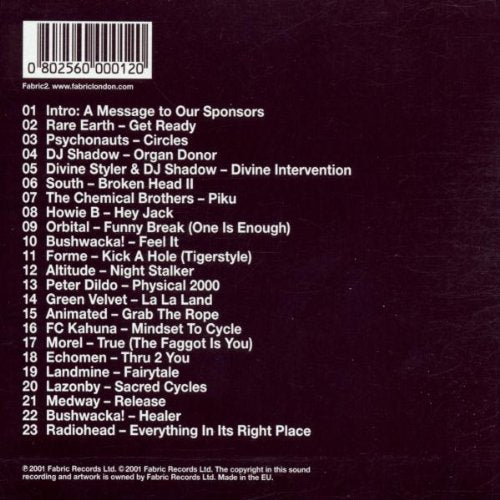 Fabriclive 01