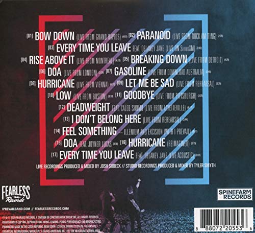 I Prevail / Post Traumatic - CD