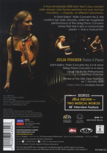 Saint-Saens: Violin Concerto No 3 / Greig: Piano