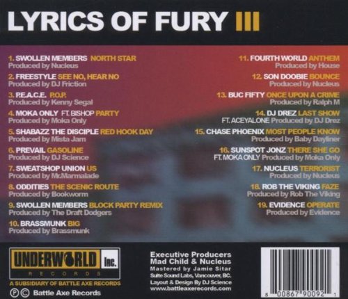 V3 Lyrics Of Fury