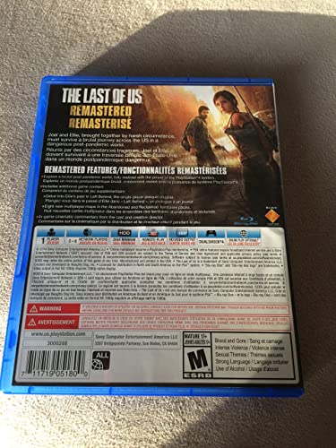 The Last of Us Remastered - PlayStation 4