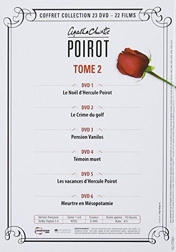 Hercule Poirot Coffret Collections #2 - DVD