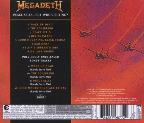 Megadeth / Peace Sells...But Who's Buying? - CD (Used)