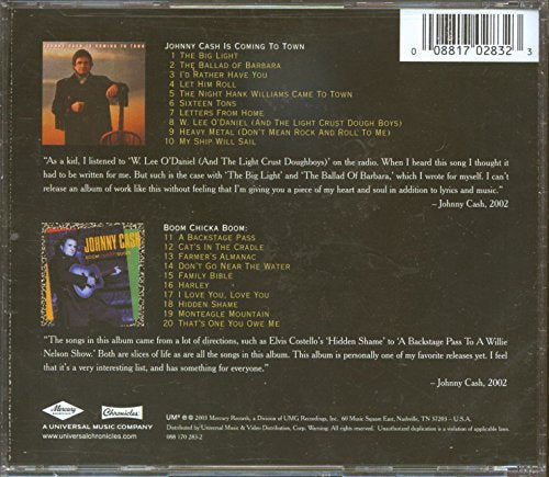 Johnny Cash is Coming to Town / Boom Chicka Boom