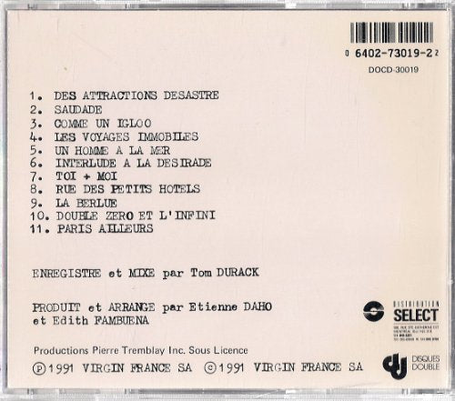 Etienne Daho / Paris ailleurs - CD (Used)