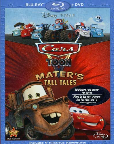 Cars Toon: Mater's Tall Tales - Blu-Ray/DVD (Used)