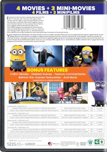 Illumination's Despicable Me 4-Movie Collection - DVD