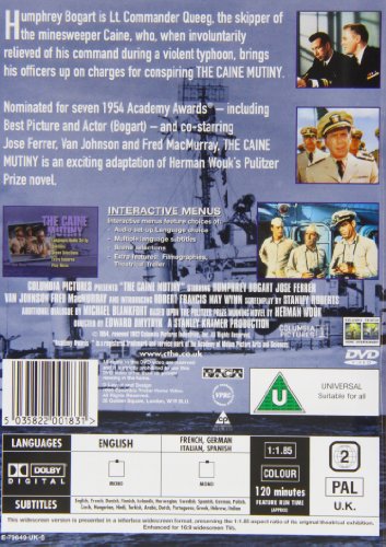 The Caine Mutiny (PAL 2) - DVD (Used)