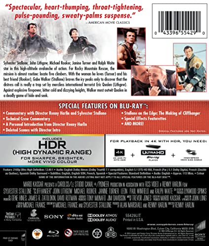 Cliffhanger - 4K/Blu-ray