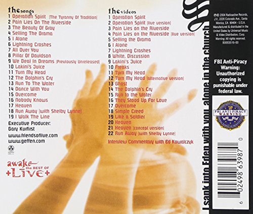 Live / Awake: Best Of Live - CD/DVD (Used)
