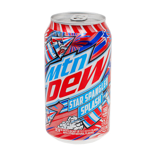 Mtn Dew Soda - Star Spangled Splash (355mL)