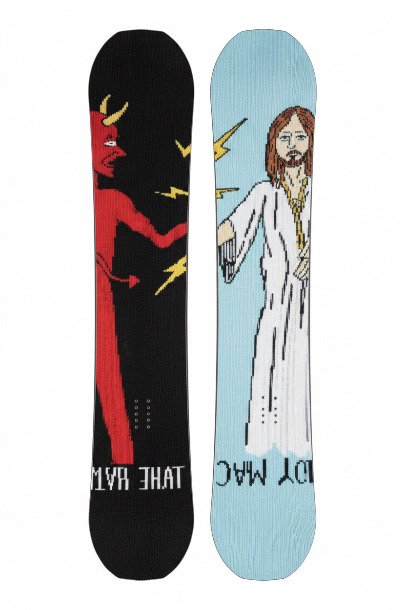 Toy Machine 'Bury The Hatchet' Crew Socks - Black/Blue