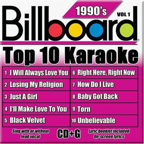 Billboard Top 10 Karaoke - 90's Vol. 1