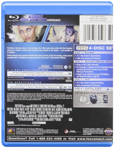 X-2: X-Men United [Blu-ray] [Import]