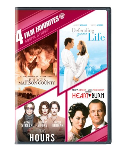 4 films préférés : Meryl Streep : Sur la route de Madison / The Hours / La Brûlure / Pour l'amour de Ben