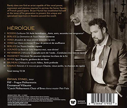 Bryan Hymel / Héroïque: French Opera Arias - CD