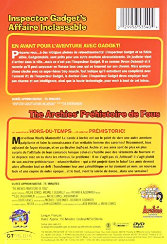 L'Inspecteur Gadget's Affaire Inclassable / The Archies Préhistoire De Fous Double Feature (Bilingual)