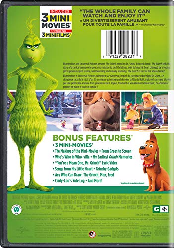 Illumination Presents: Dr. Seuss' The Grinch - DVD (Used)