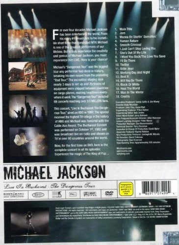 Michael Jackson / Live In Bucharest: The Dangerous Tour - DVD (Used)