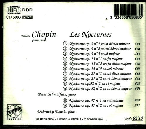 chopin les nocturnes