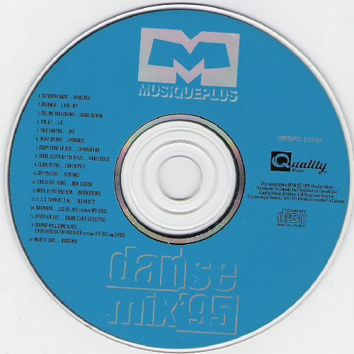 Various / MusiquePlus Danse Mix '95 - CD (Used)