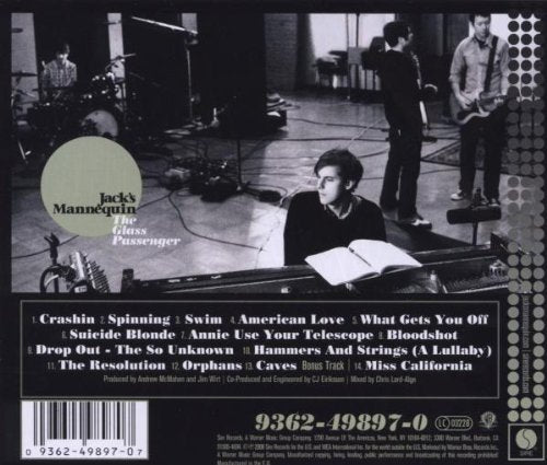 Jack's Mannequin / The Glass Passenger - CD (Used)