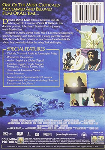 Lawrence of Arabia - DVD (Used)