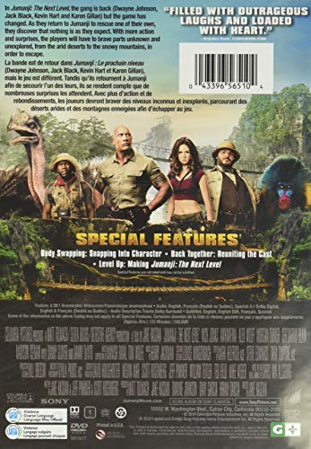 Jumanji: The Next Level (Bilingual) - DVD (Used)
