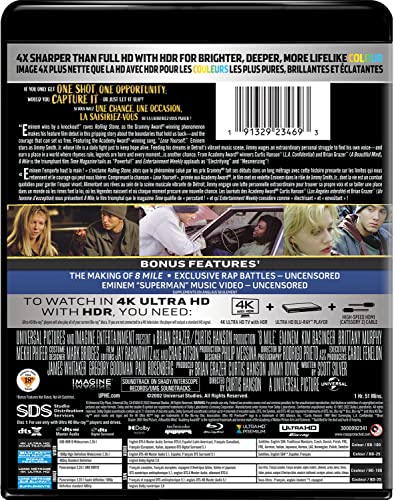 8 Mile - 4K/Blu-Ray