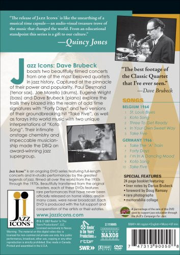 Jazz Icons: Dave Brubeck Live in '64 & '66 [Import]