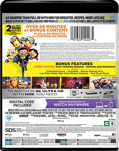 Les Minions 2 : Il était une fois Gru - Édition Collector - 4K/Blu-Ray